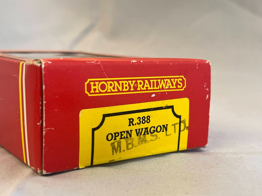 Hornby Railways R388 OO Gauge Red Open Wagon Boxed