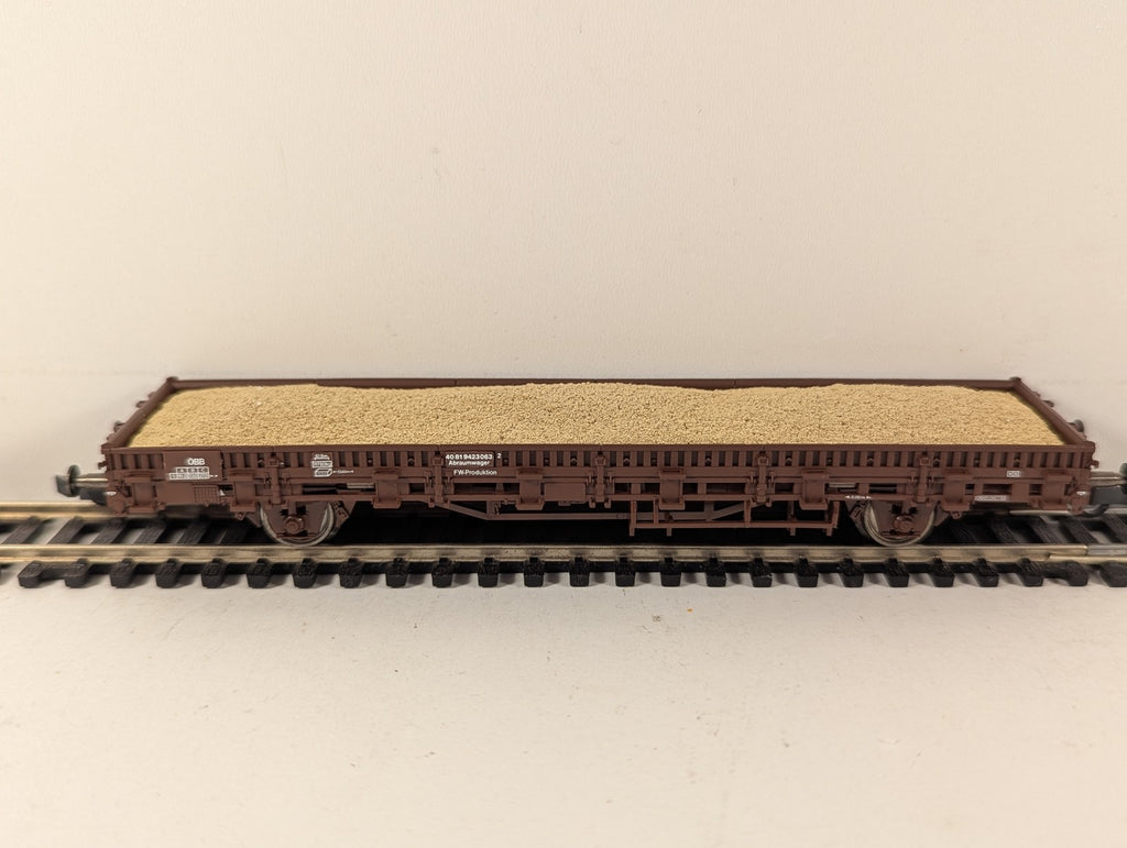 Roco HO Gauge ÖBB Abraumwagen Goods Wagon 40 81 9423063-2 ÖBB Brown 47172