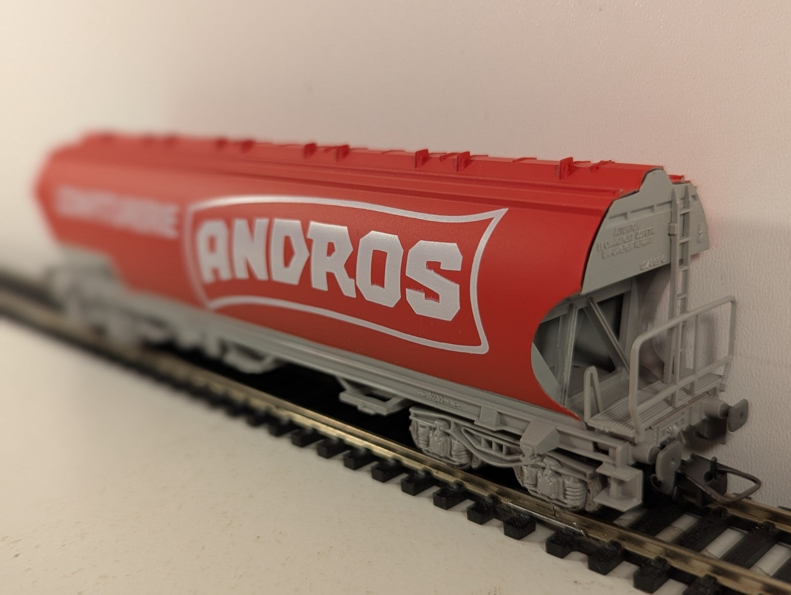 Jouef HO Gauge Wagon Trémie Andros Hopper Wagon 5665 070-9 Confiturerie