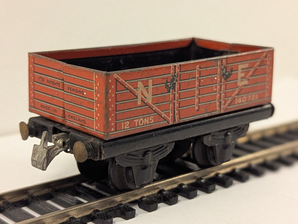 Trix Twin Railway LNER 5 Plank Open Wagon Tinplate OO Gauge