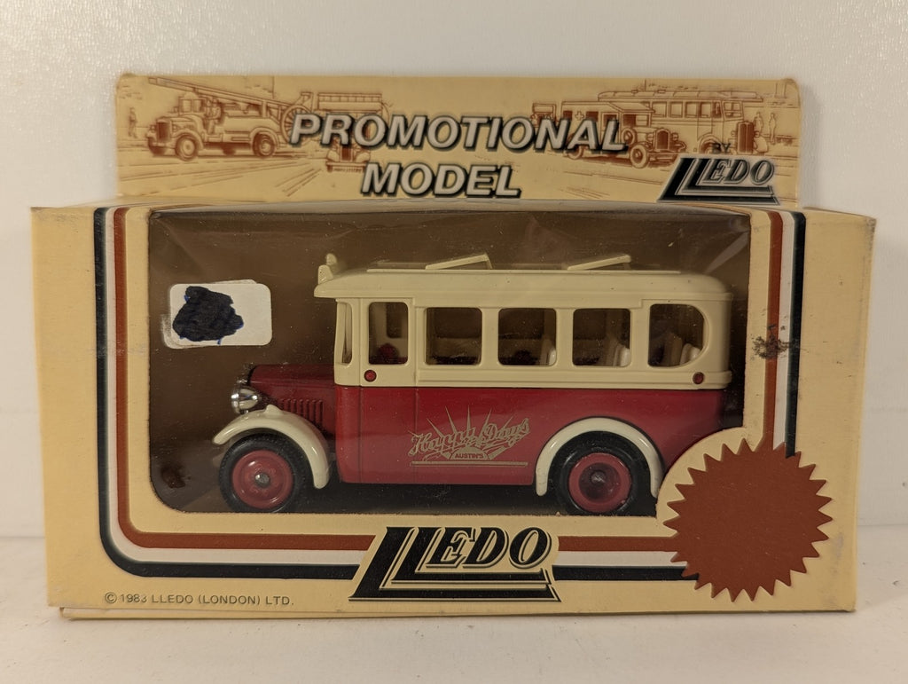 Lledo 1931 Chevrolet Coach Diecast Bus Happy Days Austin's