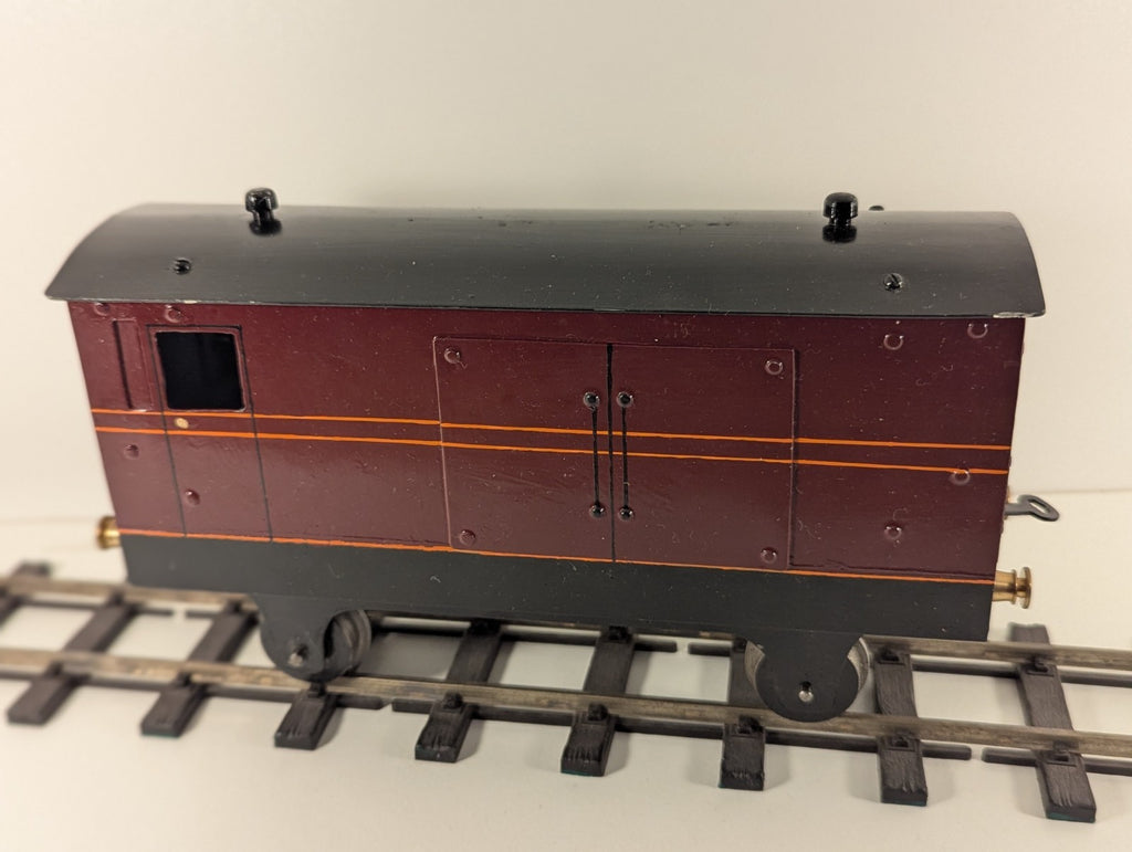 Metal Kitbuilt O Gauge Parcels Coach