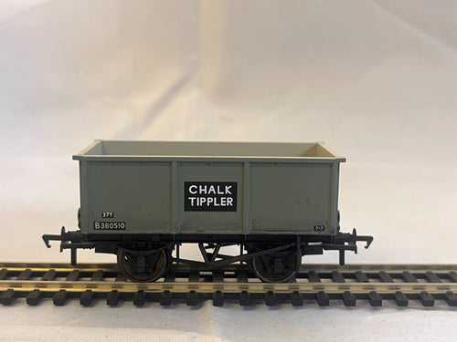 Bachmann OO Gauge 27 Ton Steel Tippler Wagon BR Grey 37-276B