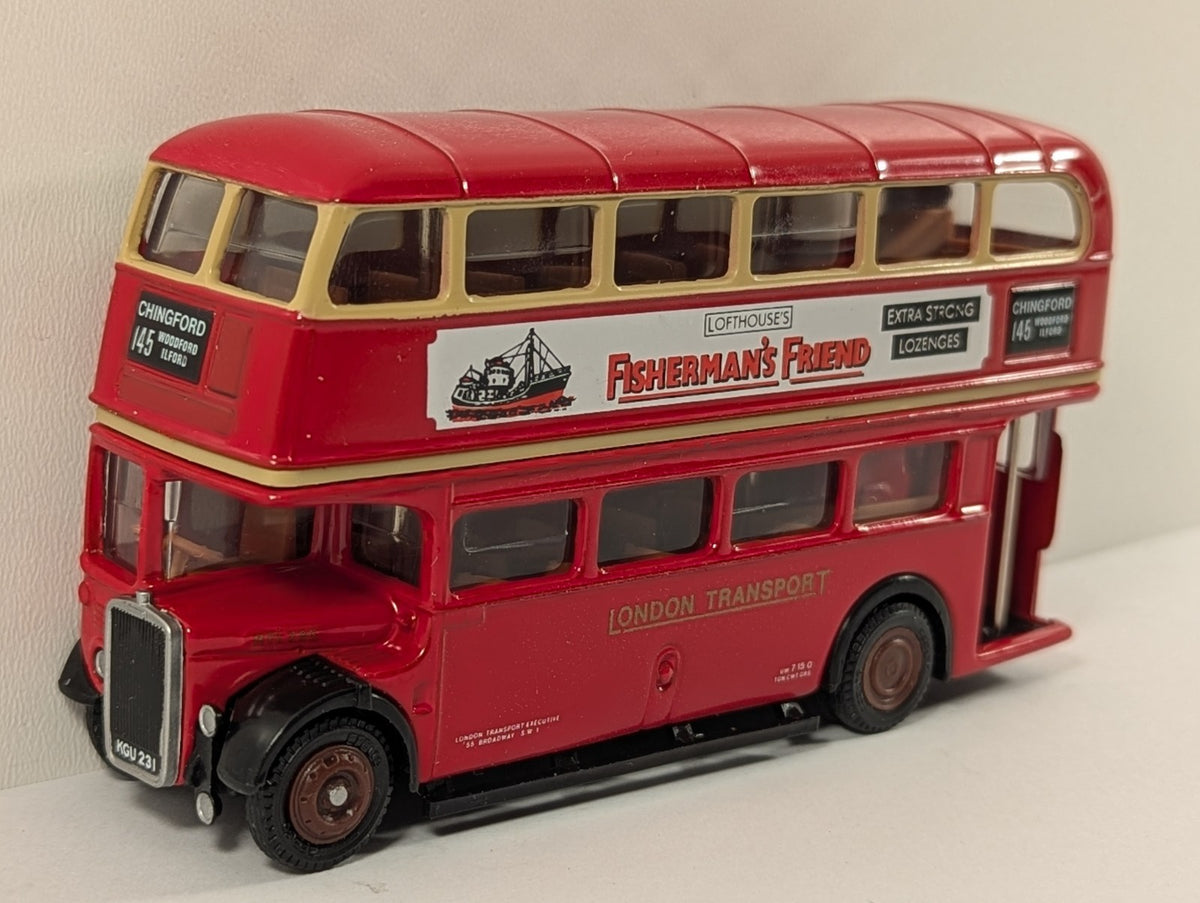 EFE 11106DL Leyland RTL DeLuxe – Fisherman’s Friend – Route 145 Chingford – 1:76