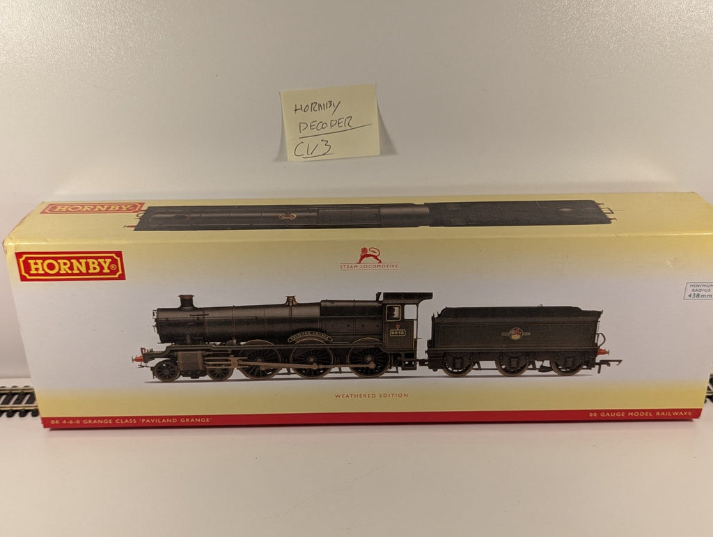 Hornby R3019 – BR Grange Class “Paviland Grange” (Weathered Green, DCC Fitted)