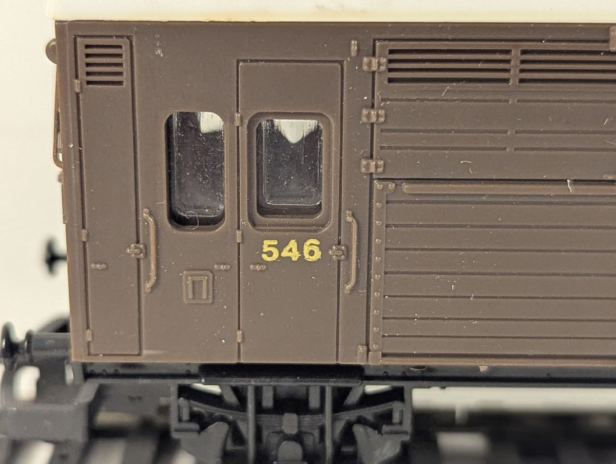 Lima OO Gauge GWR Siphon C Van Goods Wagon 546 GWR Brown 305634
