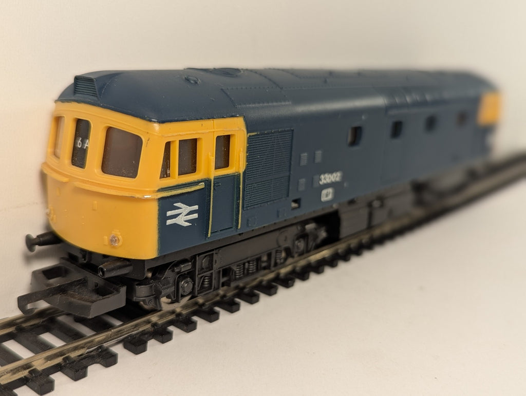 Lima OO Gauge Class 33 Locomotive 33002 BR Blue 205122