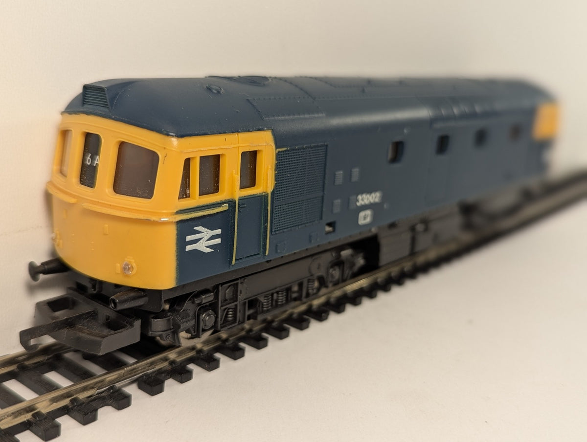 Lima OO Gauge Class 33 Locomotive 33002 BR Blue 205122