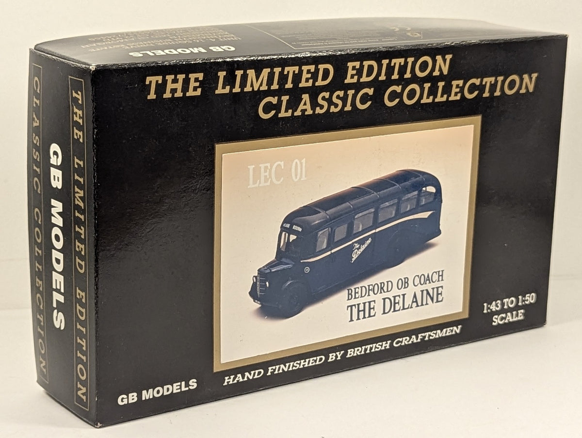 GB Models 1:43 to 1:50 Scale Bedford OB Coach Die-cast Model Coach ETL 373
