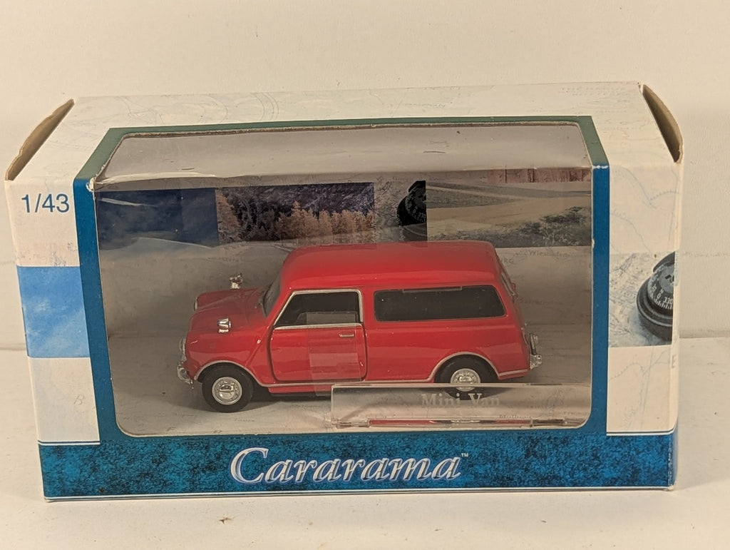 Cararama 1:43 Mini Van Die-cast Model Vehicle Red