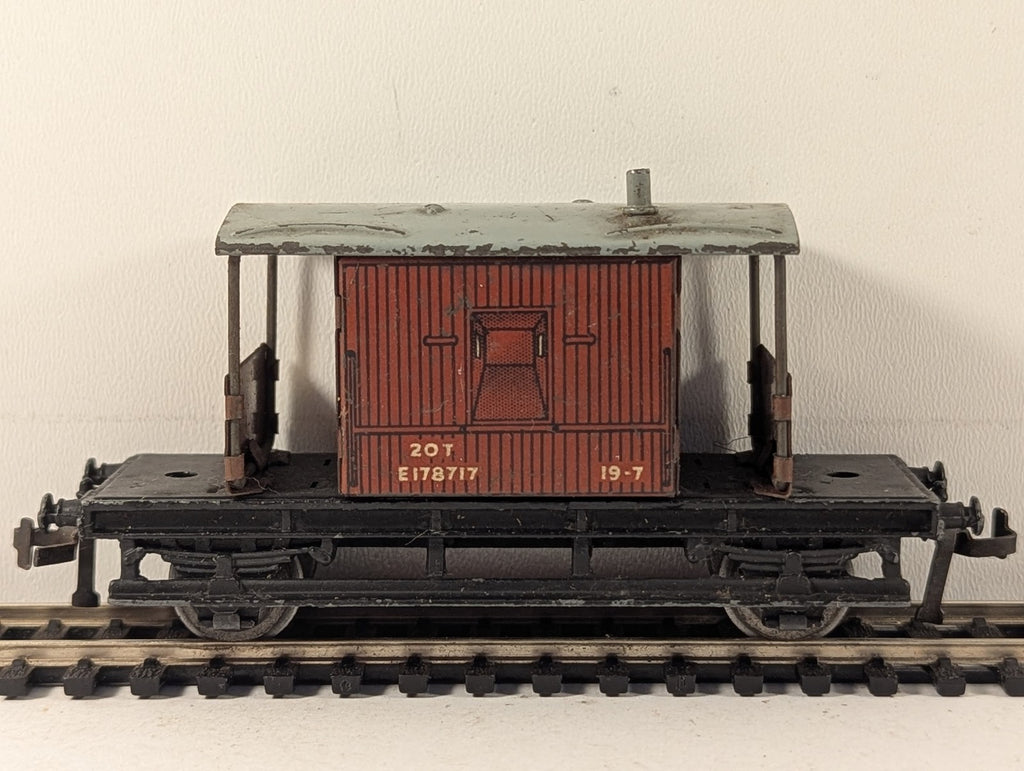 Hornby Dublo OO Gauge BR 20-Ton Goods Brake Van Goods Wagon E178717 BR Bauxite