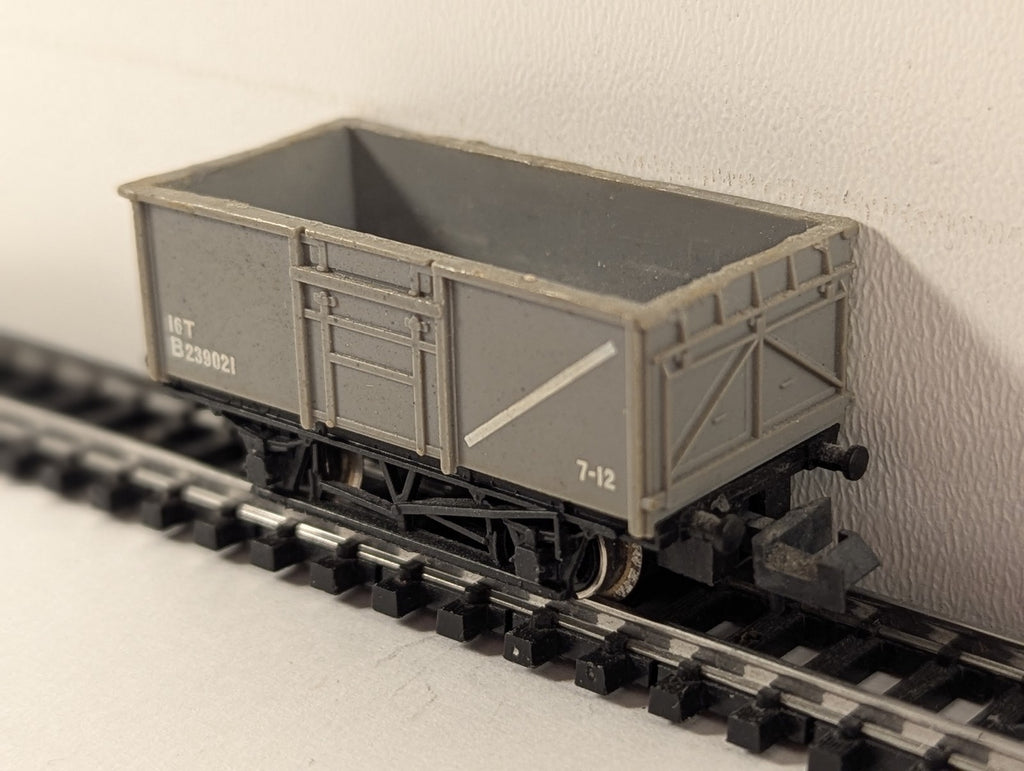 Trix N Gauge BR 16 Ton Mineral Wagon Goods Wagon B239021 BR Grey
