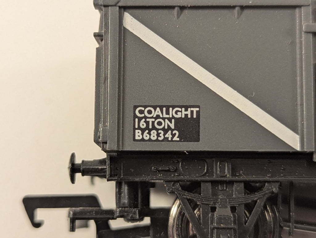 Bachmann OO Gauge 16 Ton Mineral Wagon Goods Wagon B68342 BR Grey