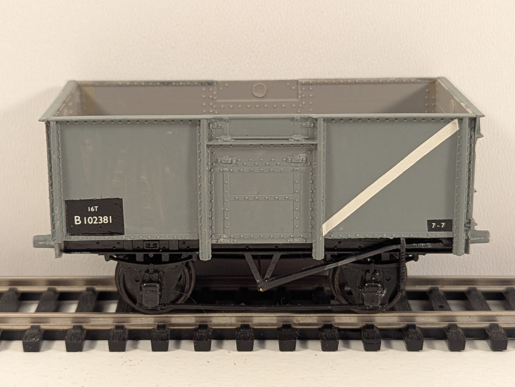 Kitbuilt BR 16 Ton Steel Mineral Wagon in BR Grey Livery
