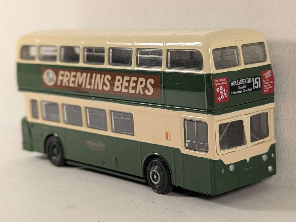 Exclusive First Editions 1:76 Scale Leyland Atlantean Die-cast Model Bus DH 491