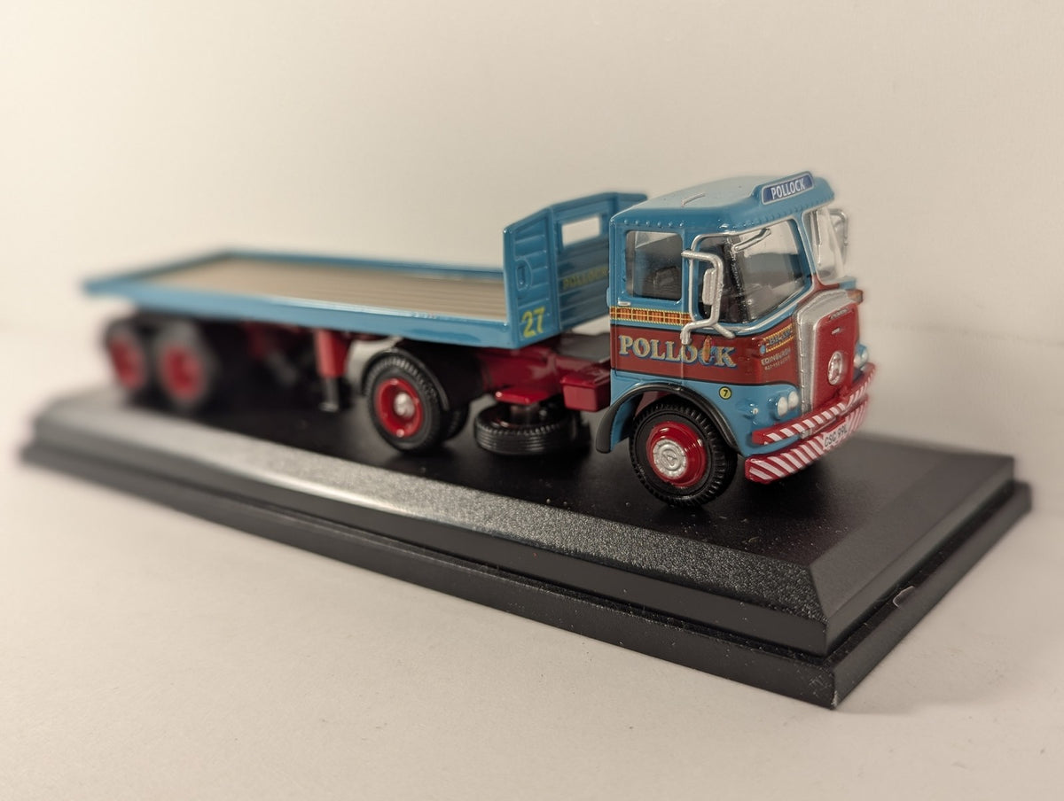 Oxford Diecast 1:76 Scale Atkinson Borderer Flatbed Trailer Die-cast Vehicle