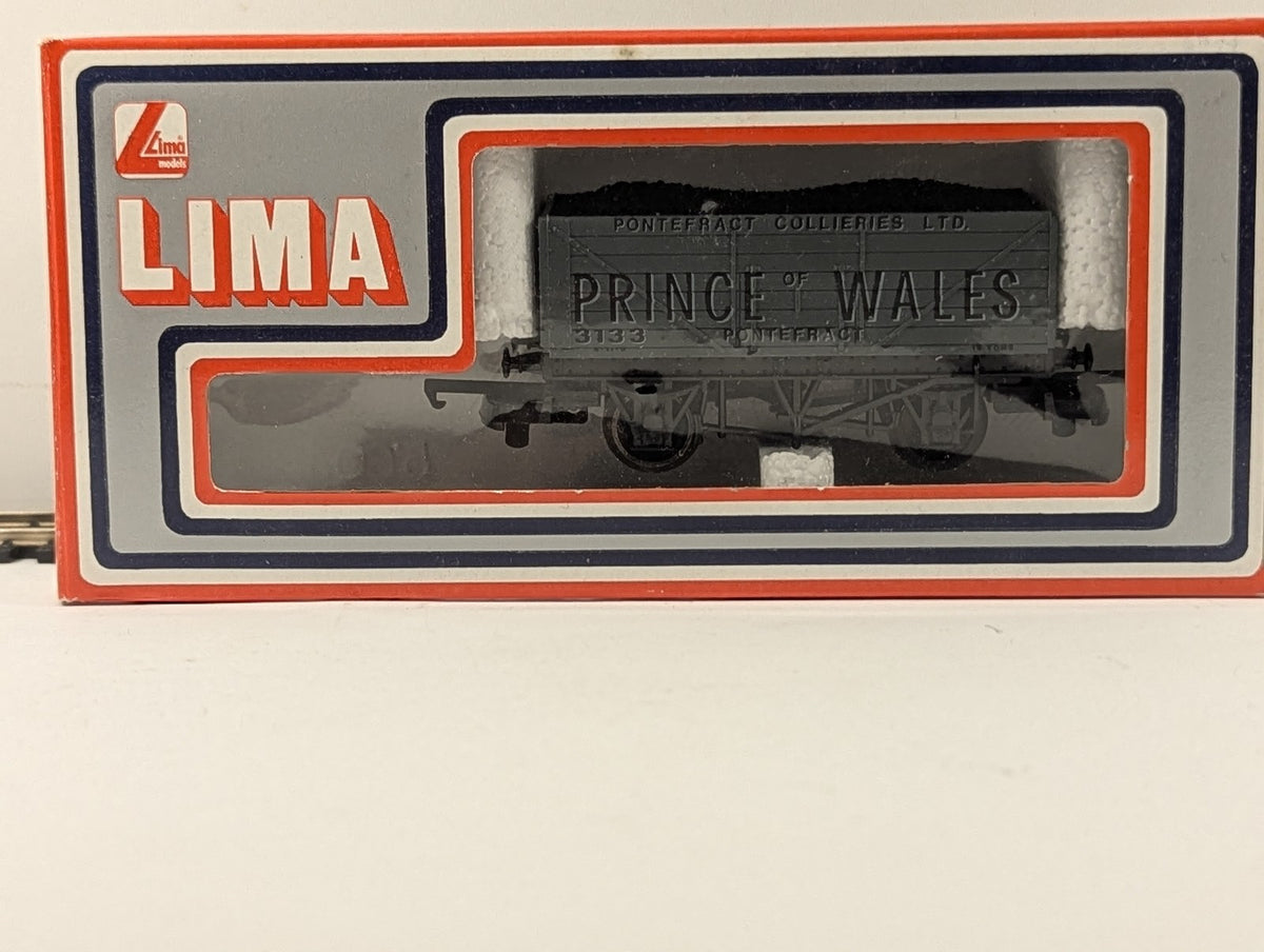 Lima OO Gauge 7-Plank Coal Wagon Prince of Wales Pontefract Collieries