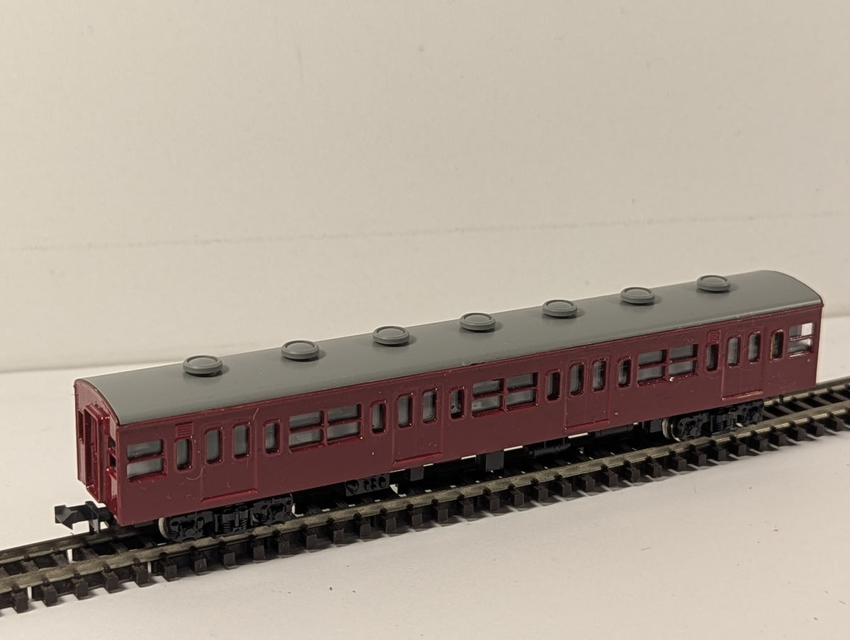 Kato N Gauge Commuter Driving Coach Passenger Coach Maroon
