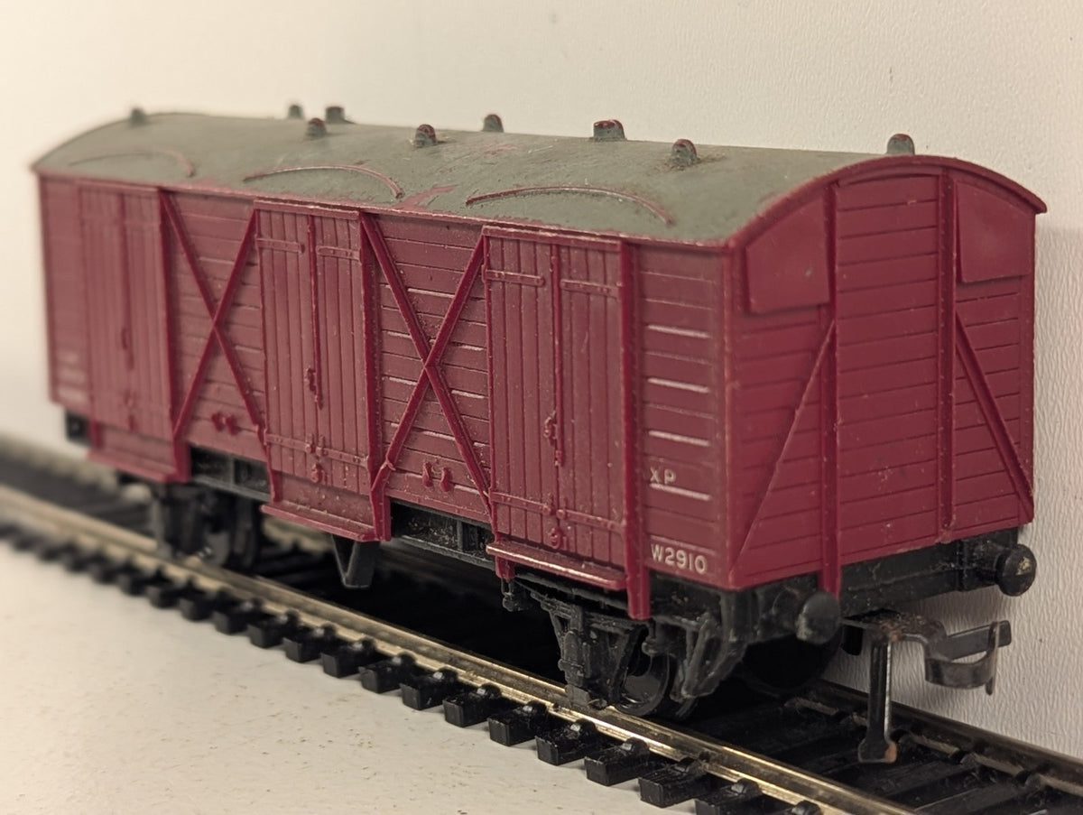 Hornby Dublo OO Gauge BR Fruit D Van Goods Wagon W2910 BR Maroon 4315