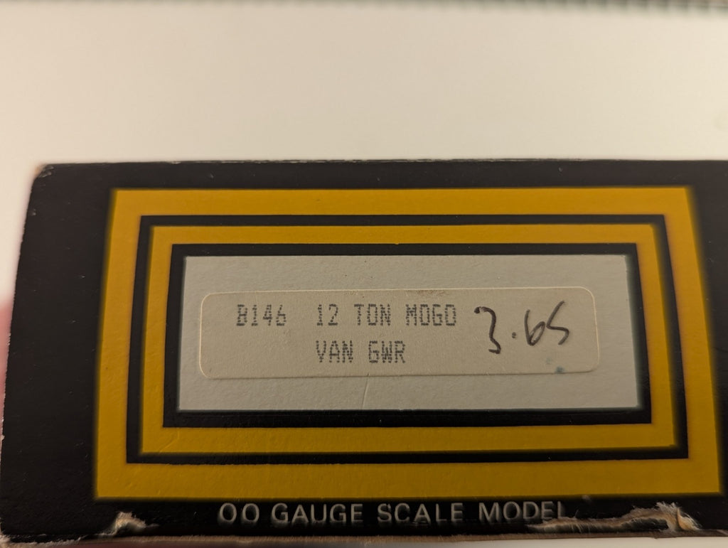 Dapol GWR B146 12 Ton Mogo Van