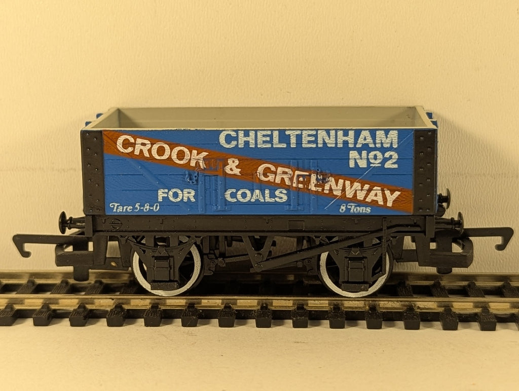Hornby OO Gauge Crook & Greenway Cheltenham No. 2 Coal Wagon Goods Wagon