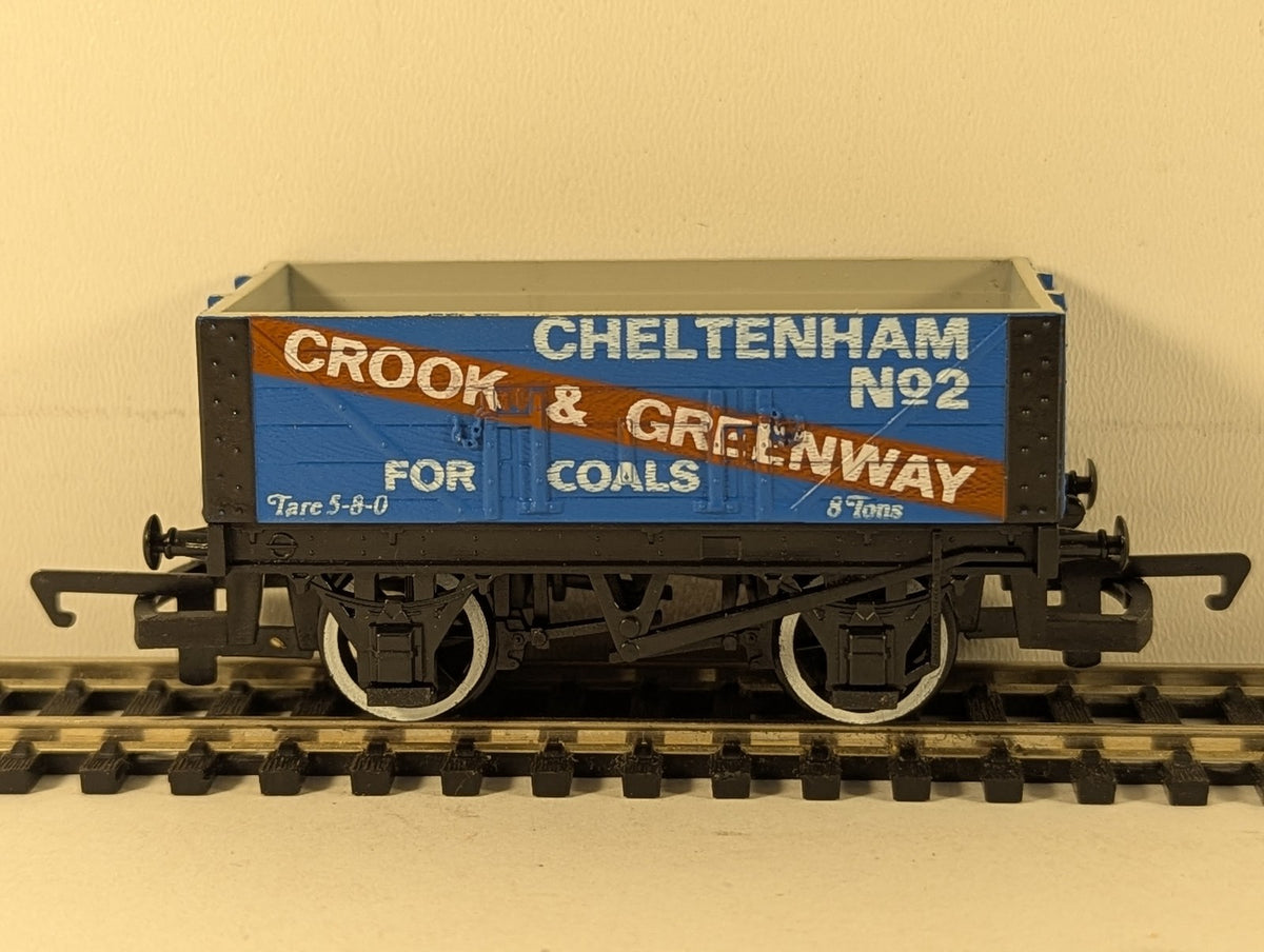 Hornby OO Gauge Crook & Greenway Cheltenham No. 2 Coal Wagon Goods Wagon