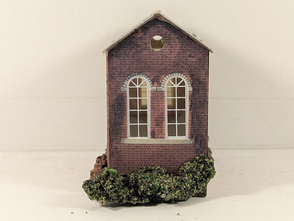 Metcalfe N Gauge Industrial Boiler House Building Red Brick PO282