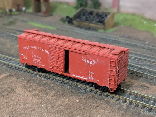 Athearn HO Gauge 1201 Gulf Mobile & Ohio 40FT Box Car