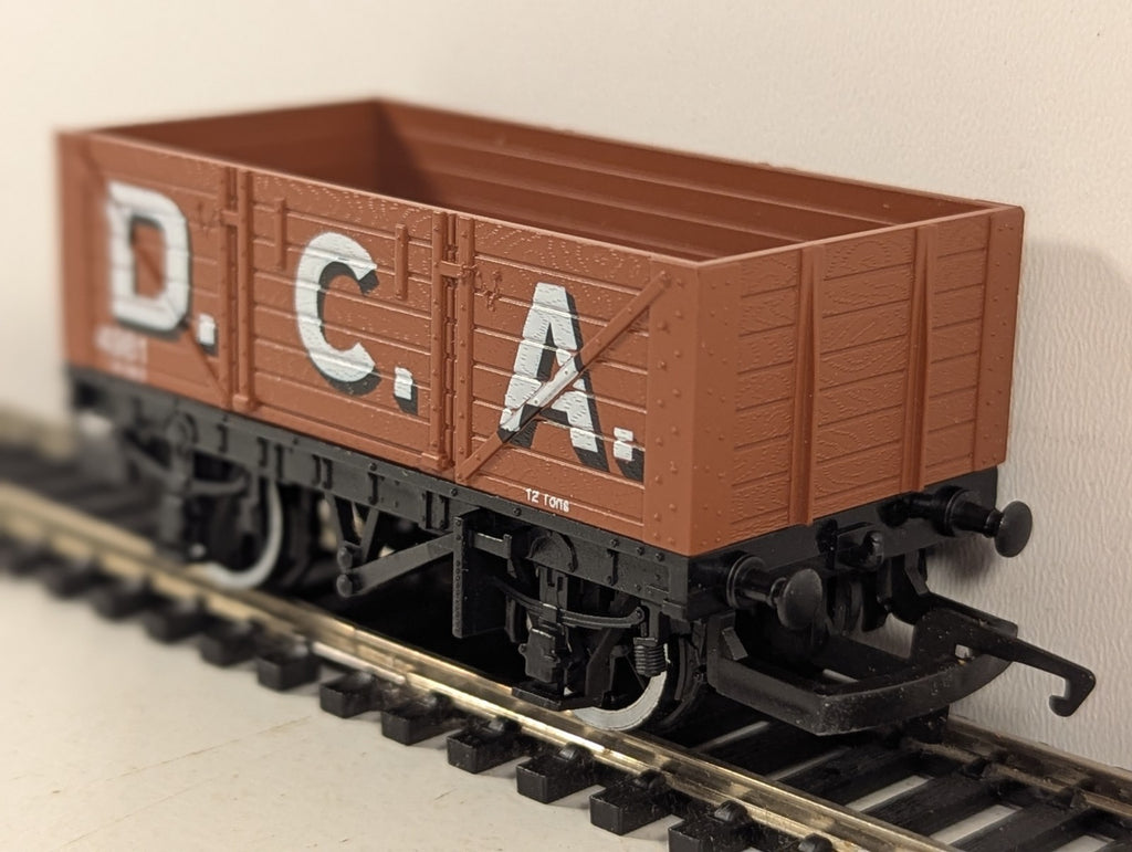 Hornby  R036 DCA Open Wagon Goods Wagon 4981 D.C.A. Brown