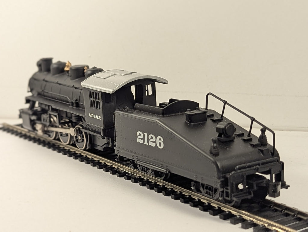 Bachmann HO Gauge USRA 0-6-0 & Slope Tender (Santa Fe) Locomotive 2126