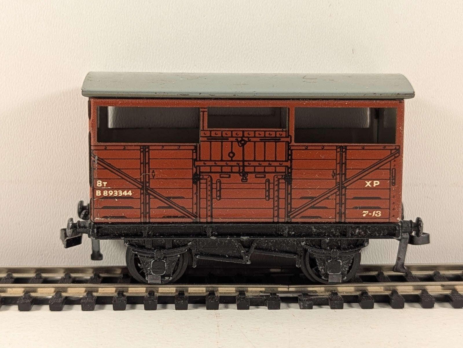 Hornby Dublo 32020 OO Gauge BR Brown D1 Cattle Truck - Boxed
