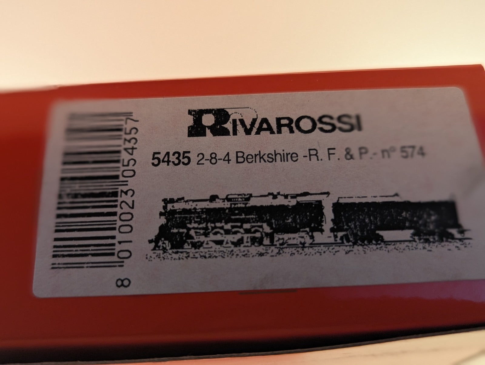 Rivarossi HO Gauge 2-8-4 Berkshire Steam Locomotive 574