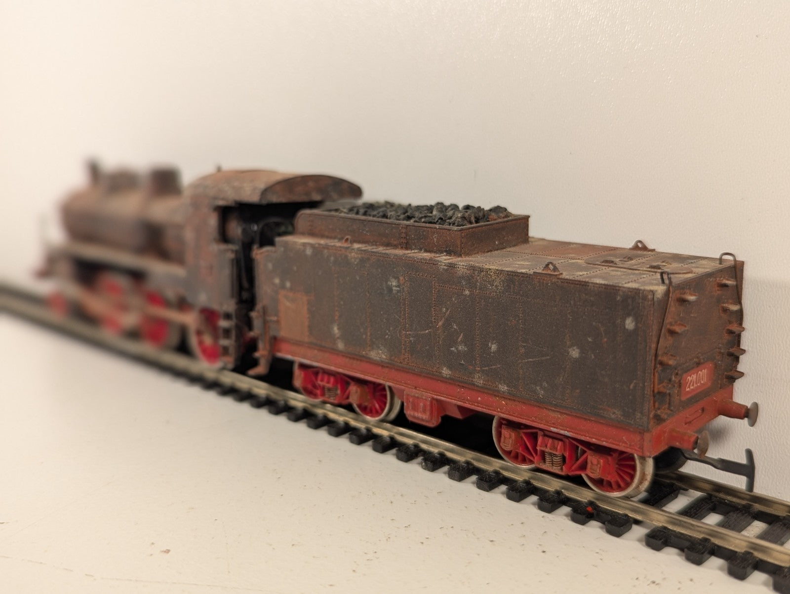 Rivarossi HO Gauge Black 2-6-0 Steam Spare/ Repair