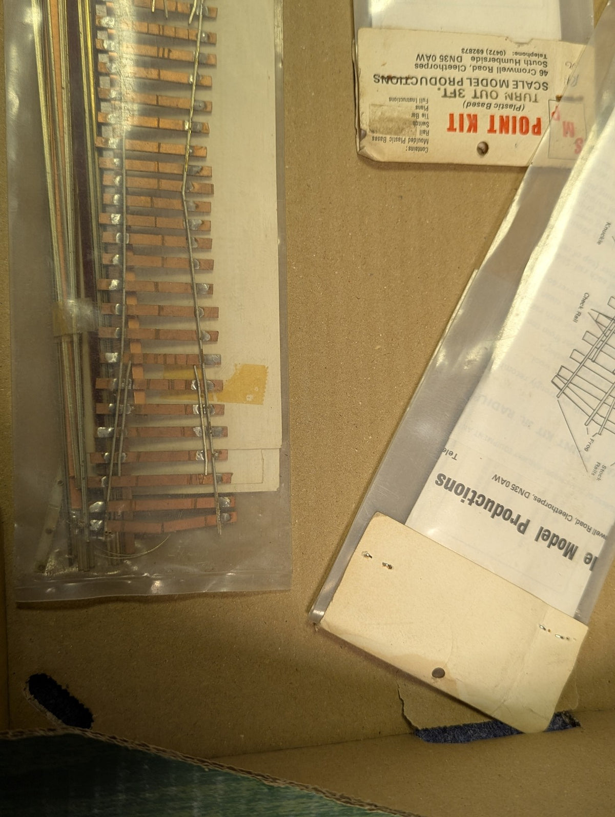 Mixed OO Gauge Mixed Point Kits, Track & Double Slip Components