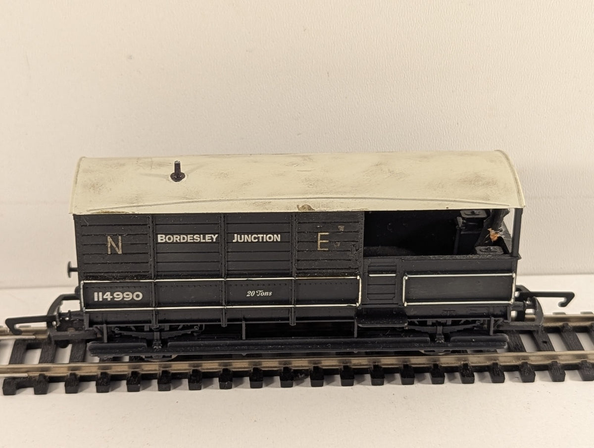 Hornby OO Gauge LNER 20 Ton Brake Van 'Bordesley Junction' 114990 NE Grey