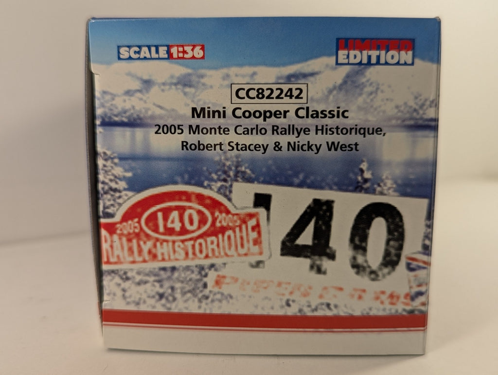 Corgi 1:36 Mini Cooper Classic - 2005 Monte Carlo Rallye Historique