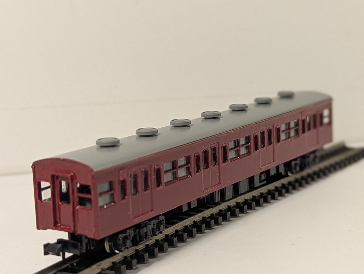 Kato N Gauge Commuter Driving Coach Passenger Coach Maroon