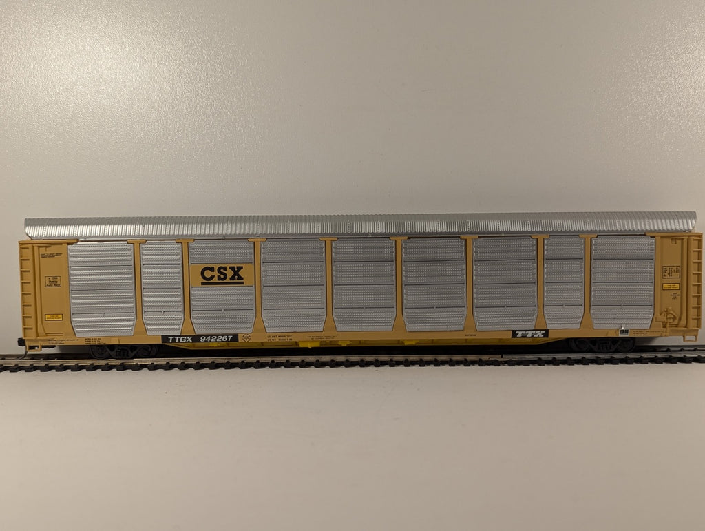Walthers HO Gauge 89ft Enclosed Auto Rack Goods Wagon TTGX 942267