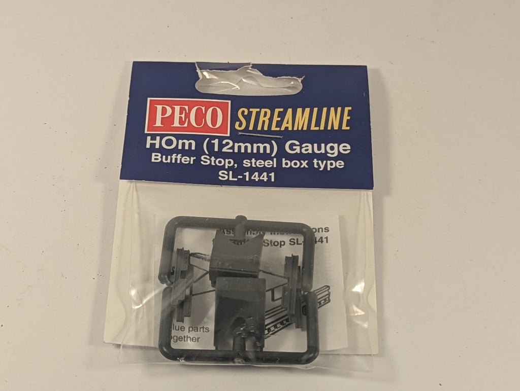 Peco SL-1441 H0e Gauge Buffer Stop Kit - Slightly Damaged bag