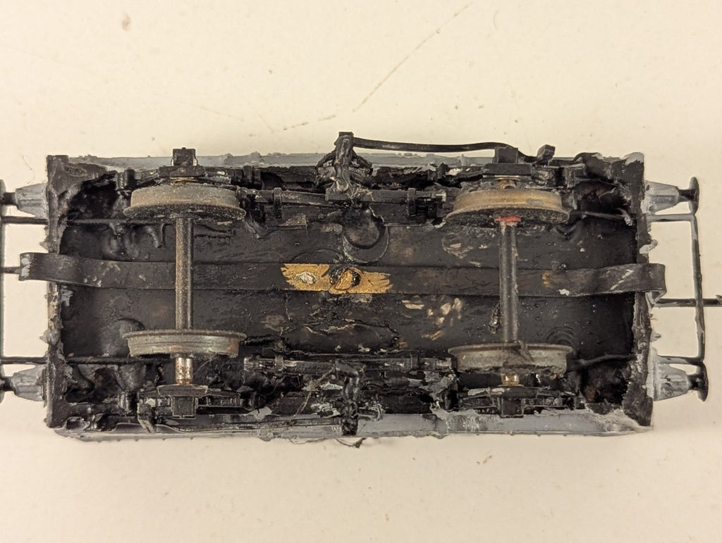 Kitbuilt LMS 5-Plank Open Wagon Goods Wagon 157511 LMS Grey