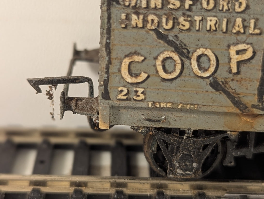 Kitbuilt OO Gauge Winsford Industrial Cooperative Society 7-Plank Wagon