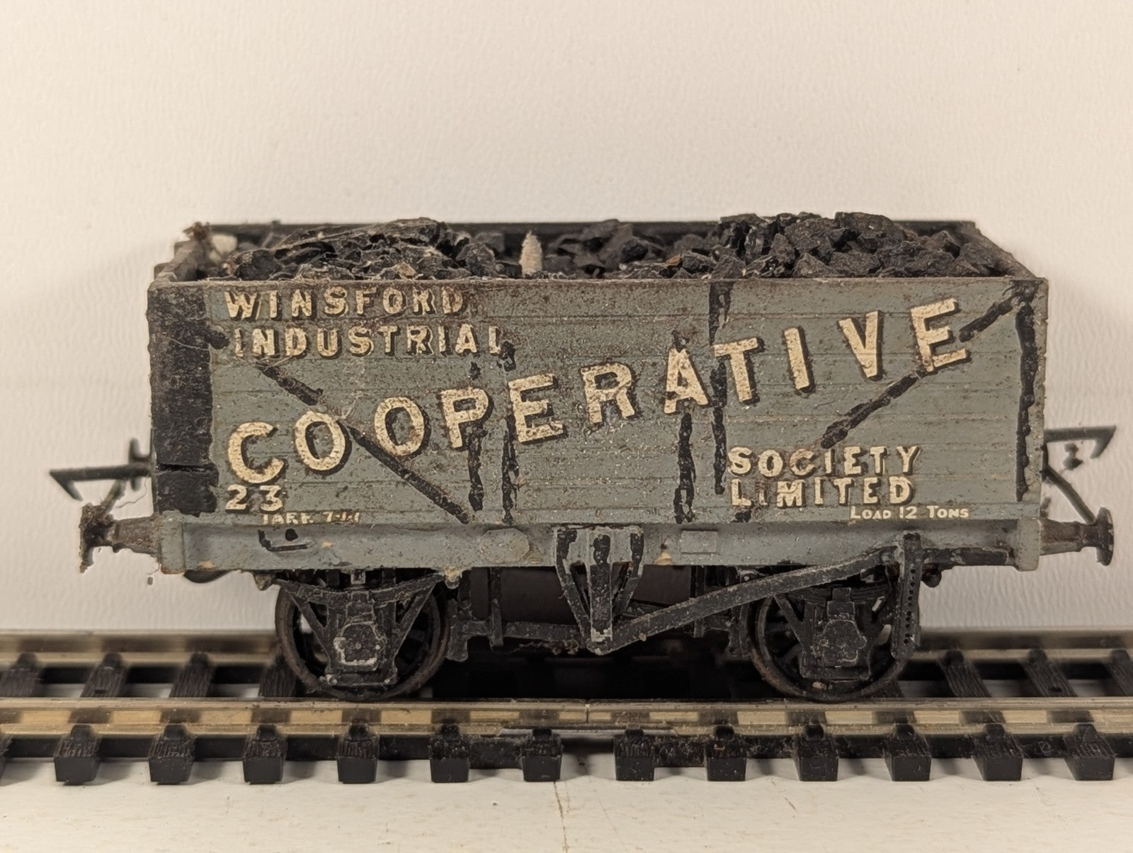 Kitbuilt OO Gauge Winsford Industrial Cooperative Society 7-Plank Wagon