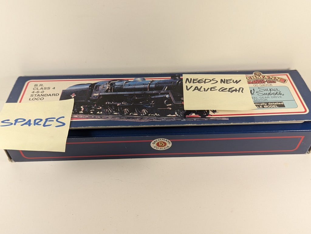 Bachmann OO Gauge Standard Class 4 4-6-0 Double Chimney Locomotive 75078