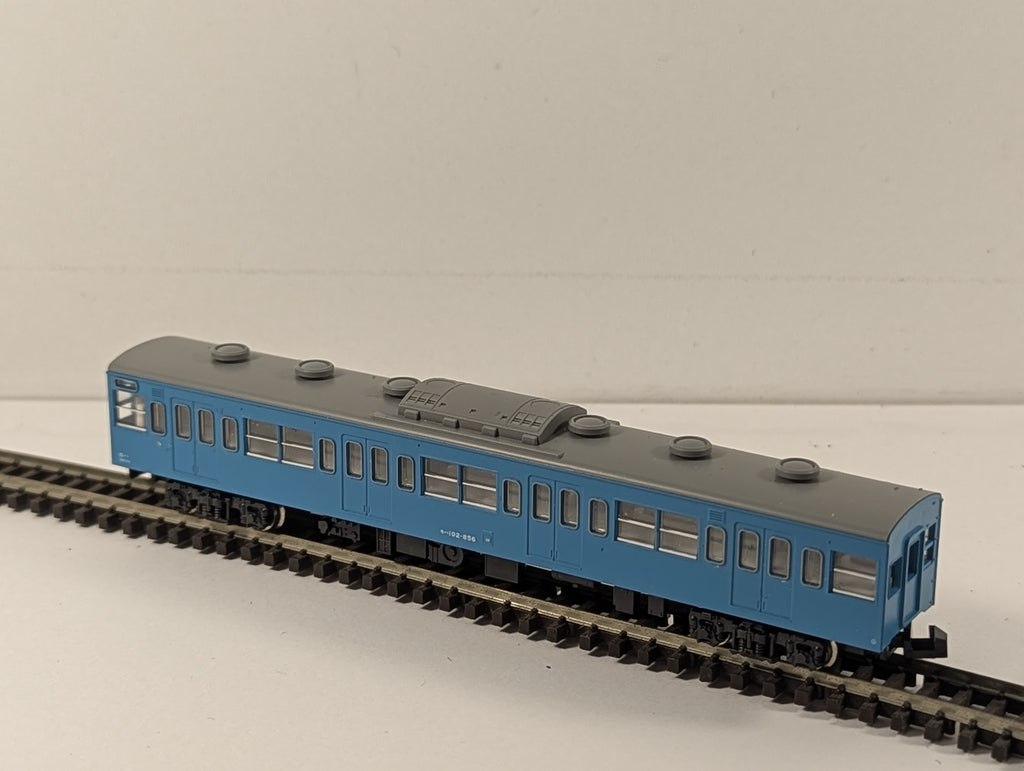 Kato N Gauge JNR Series 103 Moha 102-856 Passenger Coach JNR Sky Blue
