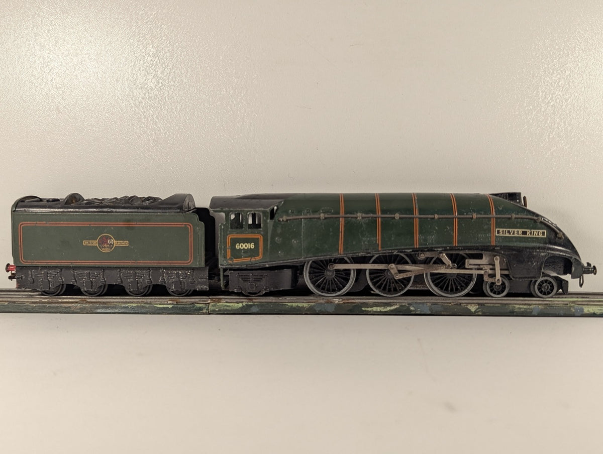 Hornby Dublo OO Gauge Class A4 'Silver King' Steam Locomotive 60016 BR Green - 3
