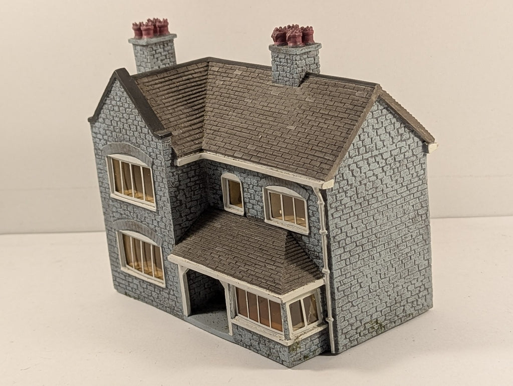 Hornby OO Gauge Skaledale Station Master's House Model Railway Building Stone