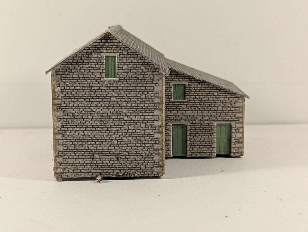 Metcalfe N Gauge Grange Farm Barn Building PO251