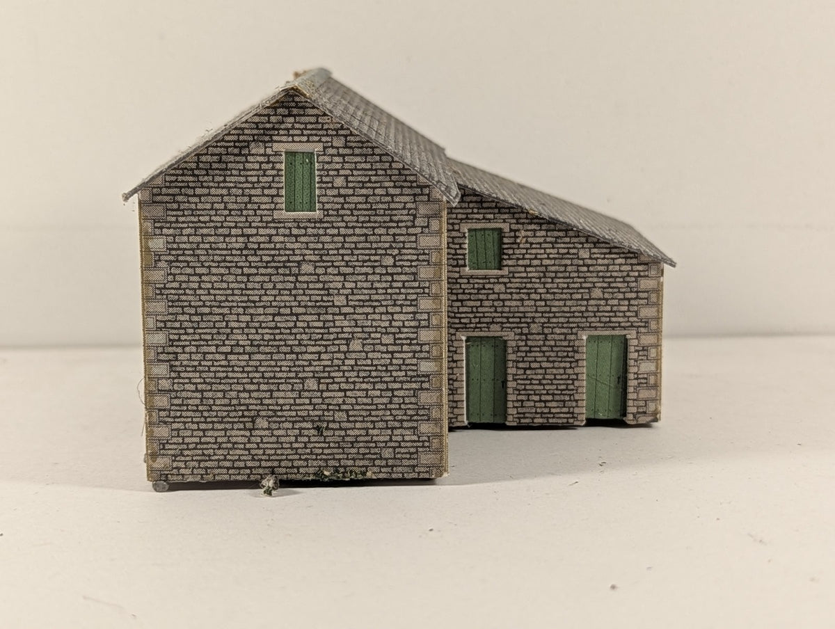 Metcalfe N Gauge Grange Farm Barn Building PO251