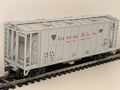 Walthers 39ft Single-Bay Airslide Covered Hopper – Centennial Mills Inc. #42414