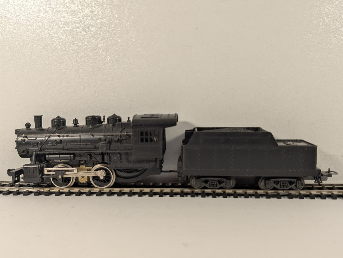 Rivarossi HO Gauge U.S.A. 0-4-0 Tender Locomotive Steam Locomotive Plain Black